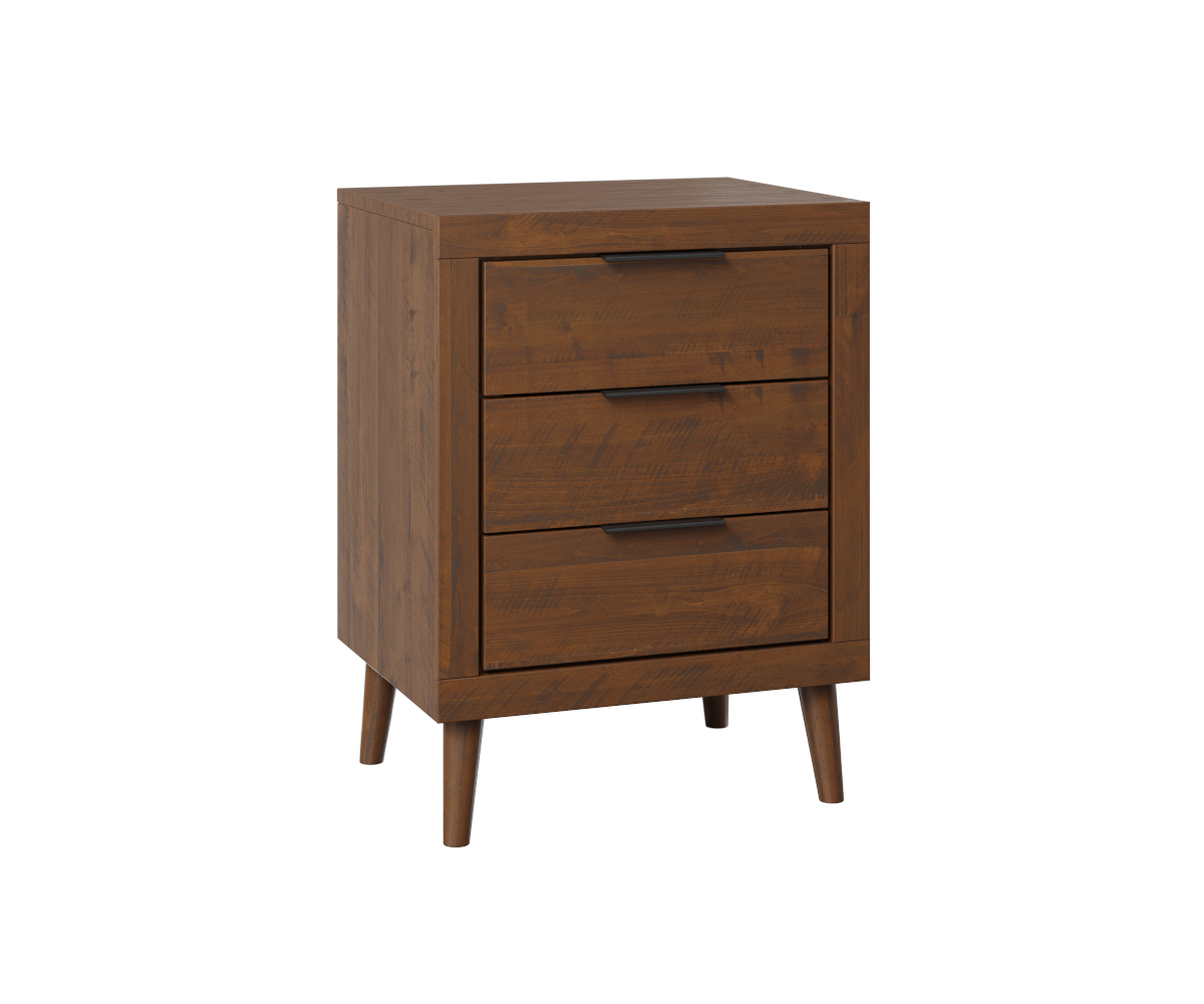 Ivy 3 Drawer Nightstand Heirloom Amish Furniture