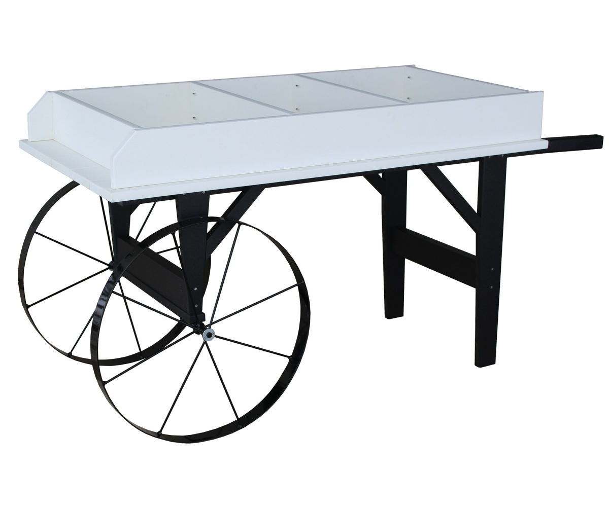 Large Flower Cart Heirloom Amish Furniture