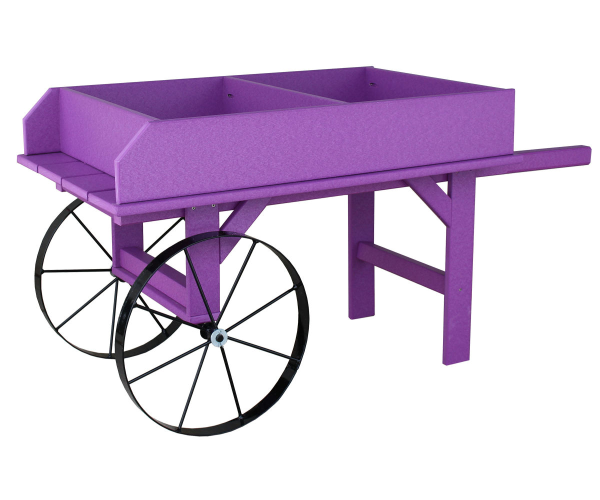 Medium Flower Cart Heirloom Amish Furniture