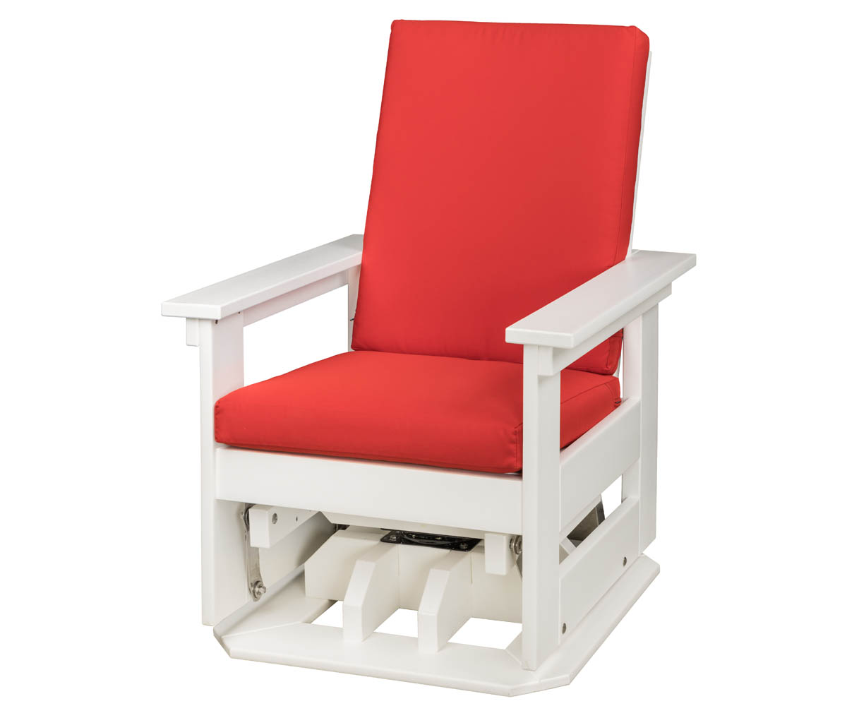 2' Brooklyn Swivel Glider Heirloom Amish Furniture