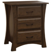 Cove 3 Drawer Nightstand