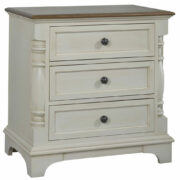 Camden 3 Drawer Nightstand