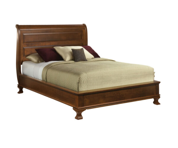 Classical Bed With Low Footboard