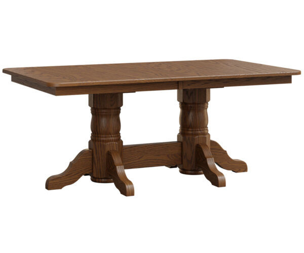 Double Pedestal Table