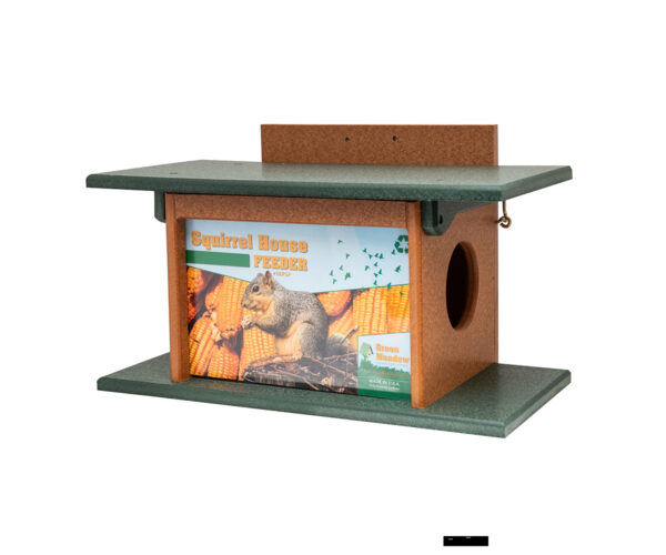Squirrel House Feeder