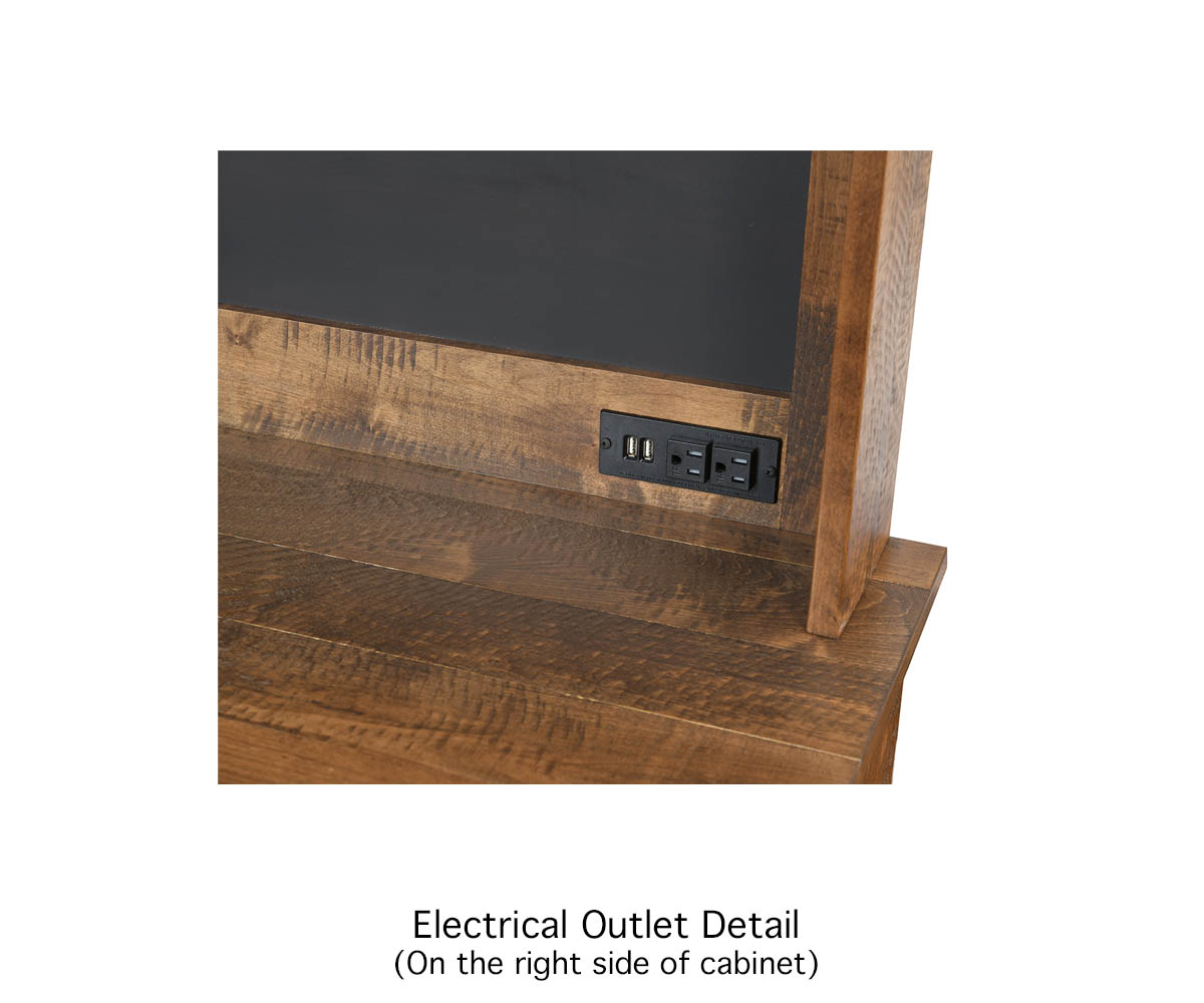 Coffee Bar - Solid Panel Back - Image 2