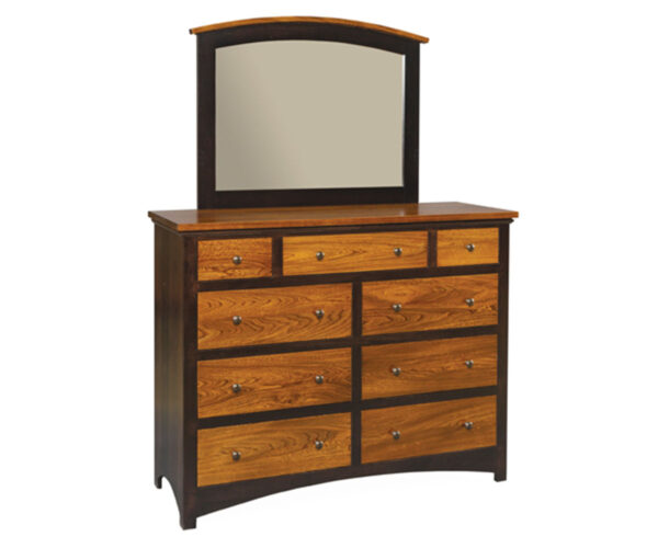 Buckeye Brown Maple & Elm Dresser