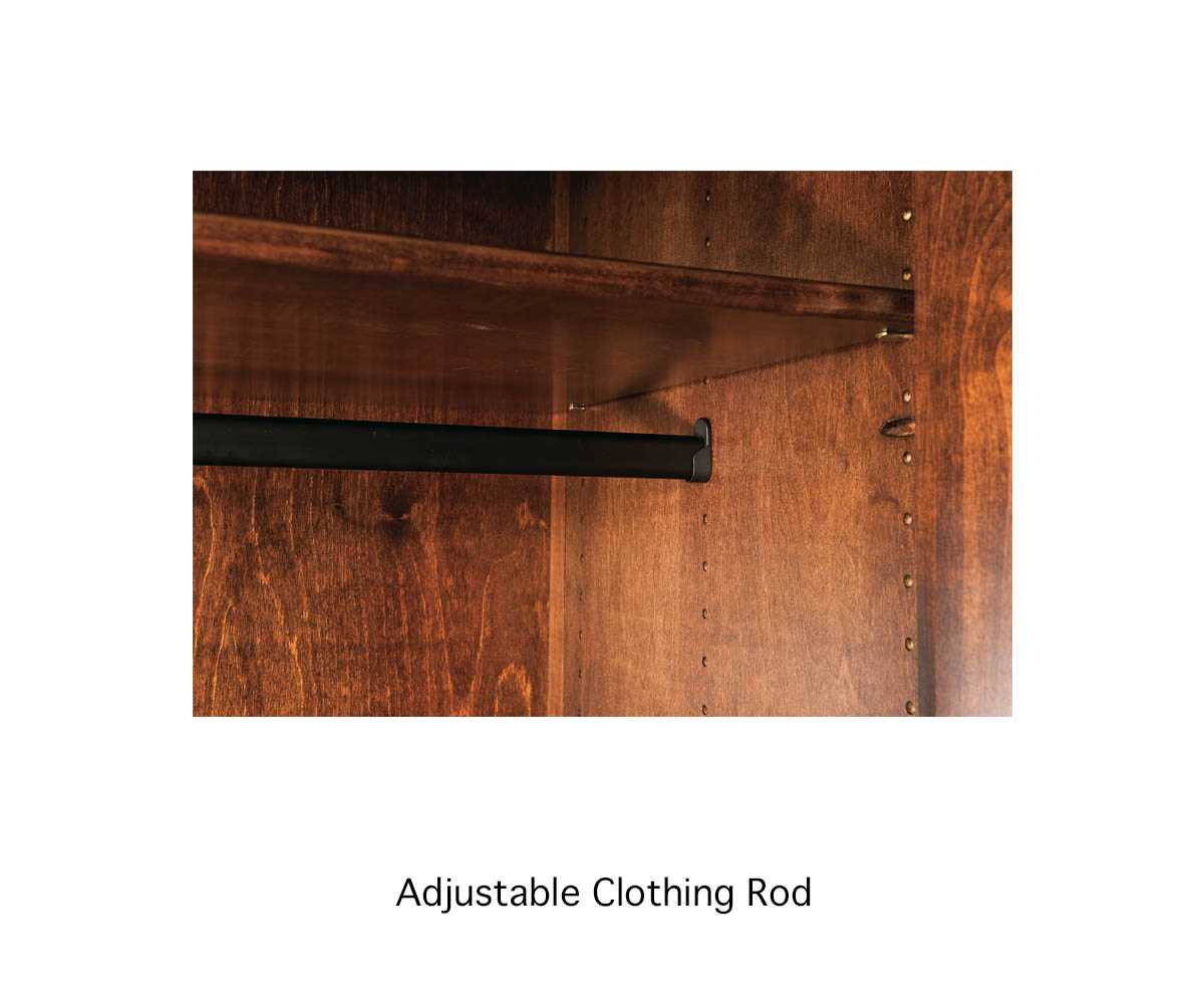 Flush Mission Wardrobe Armoire - Image 2