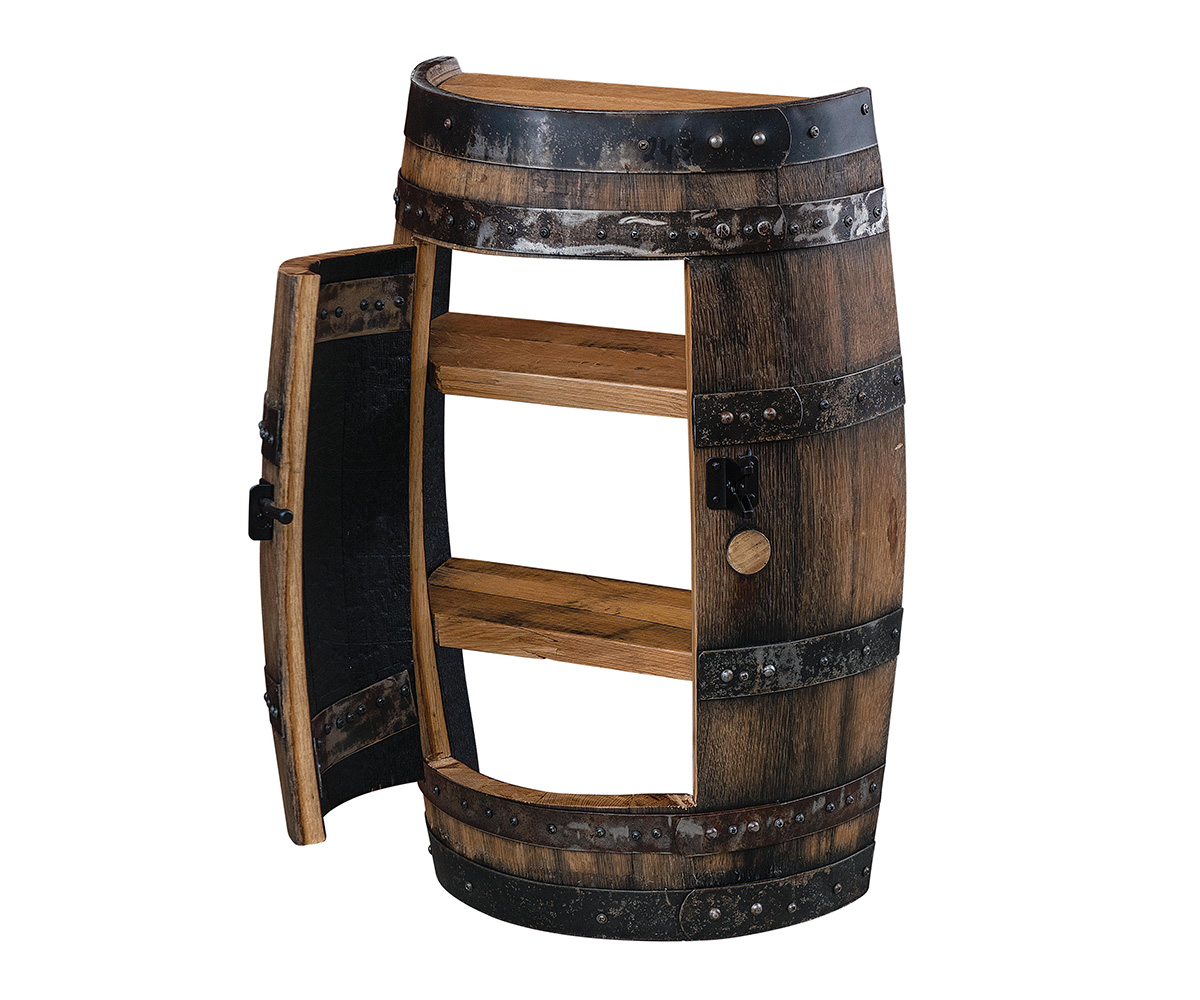 Medium Half Barrel Shelf - Image 2