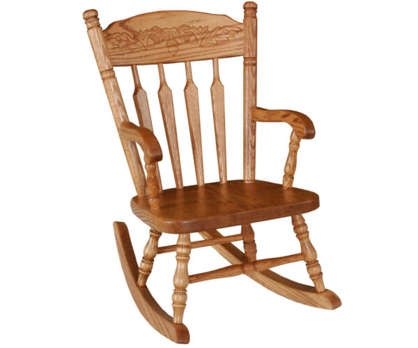 Acorn Post Type Child's Rocker