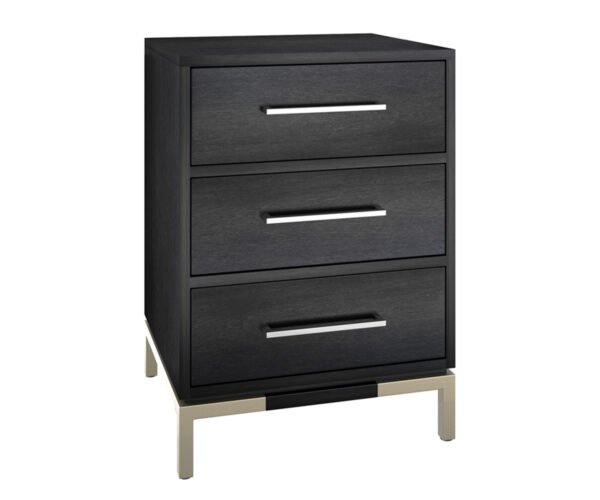 Manhattan 3 Drawer Nightstand