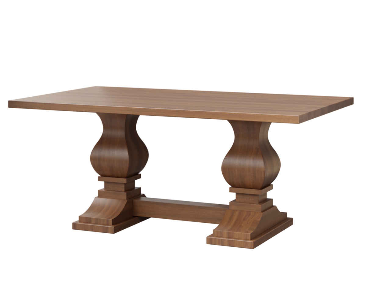 Madison Double Pedestal Table
