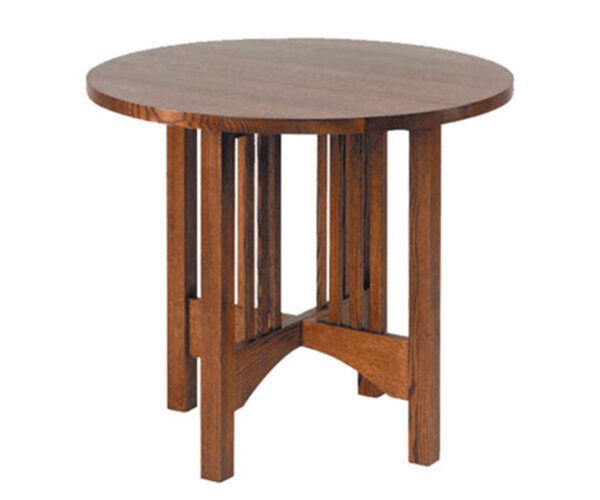 American Mission Round End Table