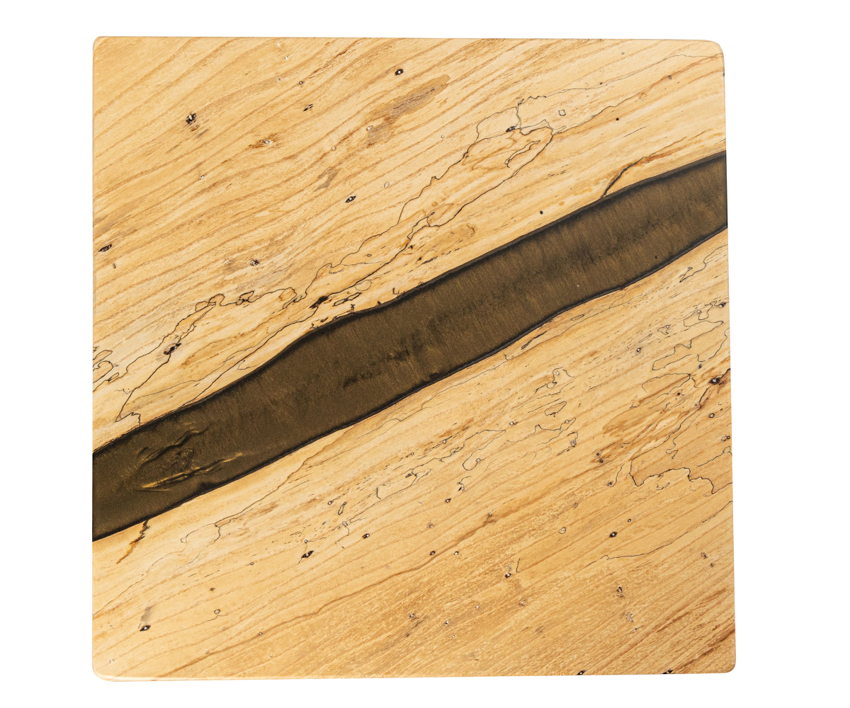 Gold Ash End Table - Image 2