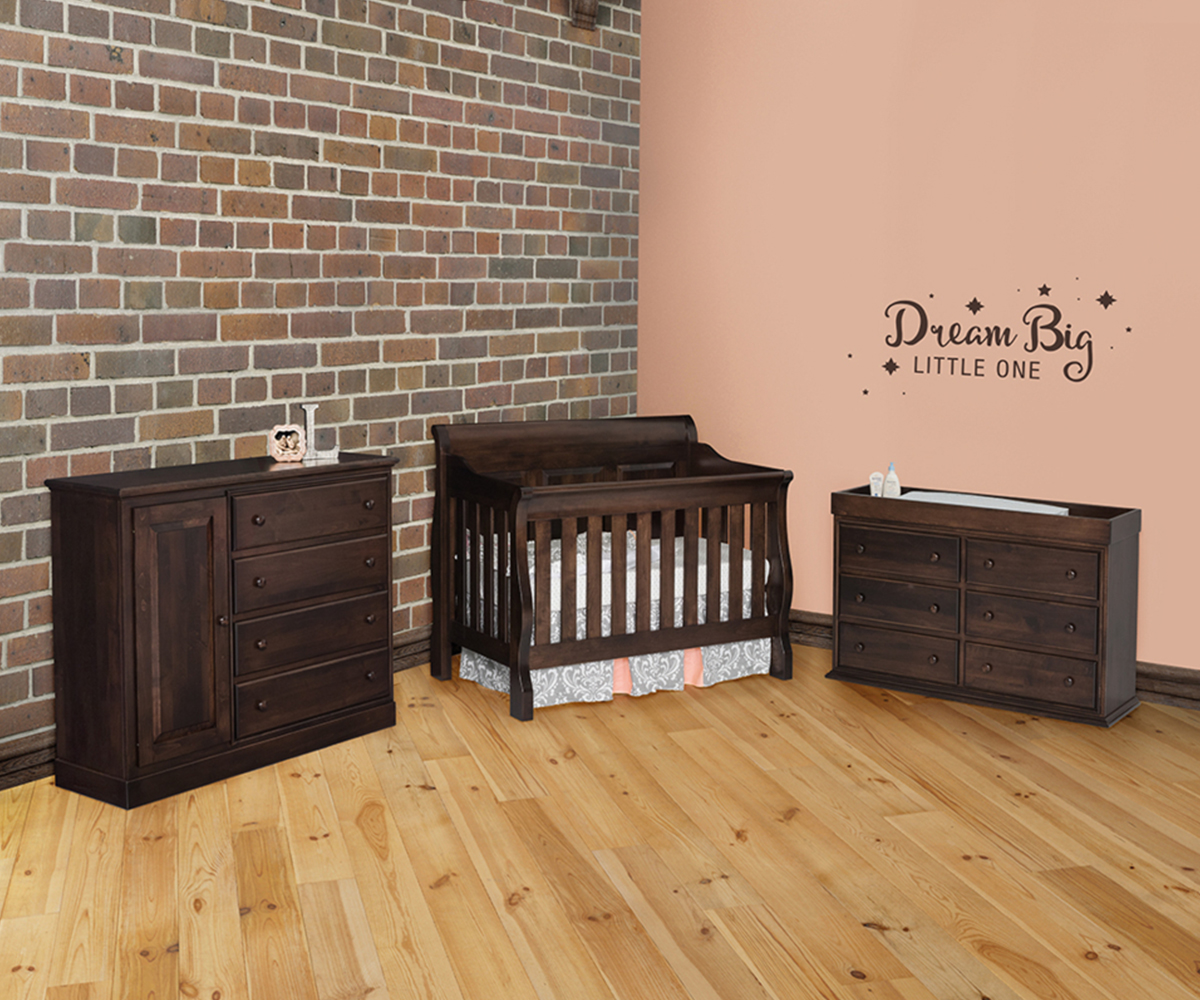 Traditional Convertible 3 Drawer Changer - Image 3