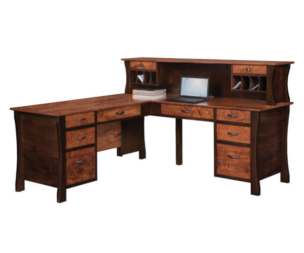 Kapernaum Corner Desk and Hutch