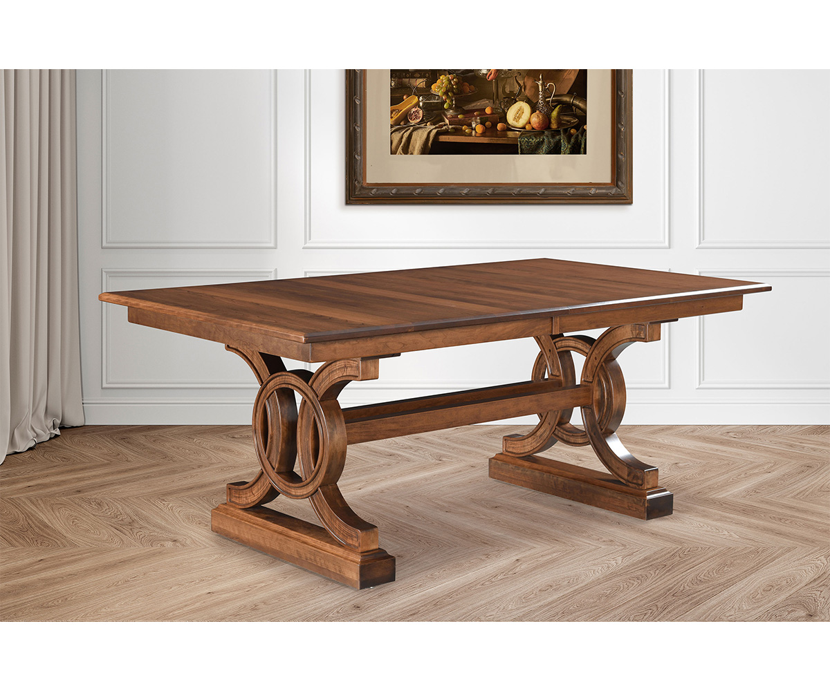 Delta Double Pedestal Table - Image 2