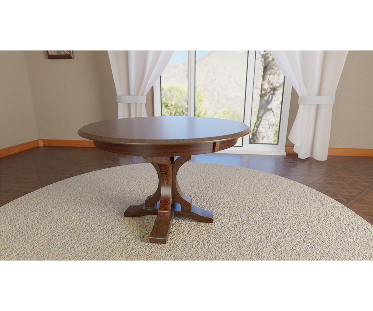 Gatlin Single Pedestal Table - Image 2