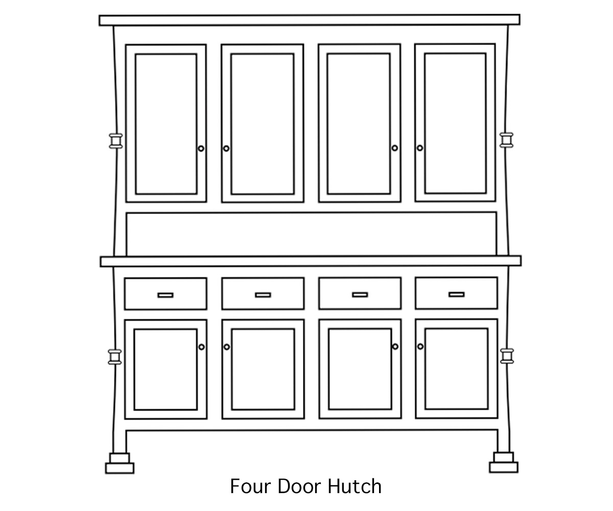 Bowerston Hutch - Image 4