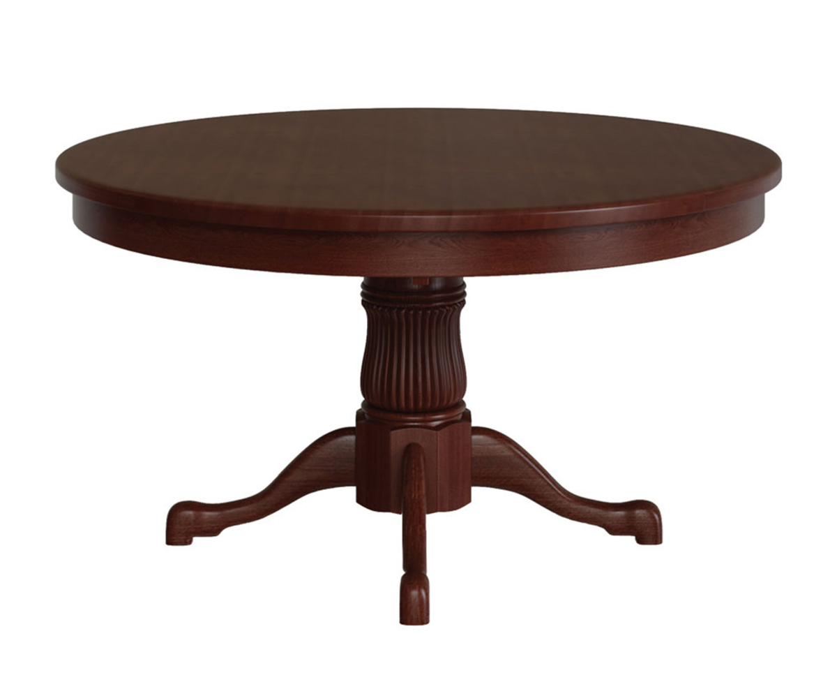 Reeded Tulip Single Pedestal Table