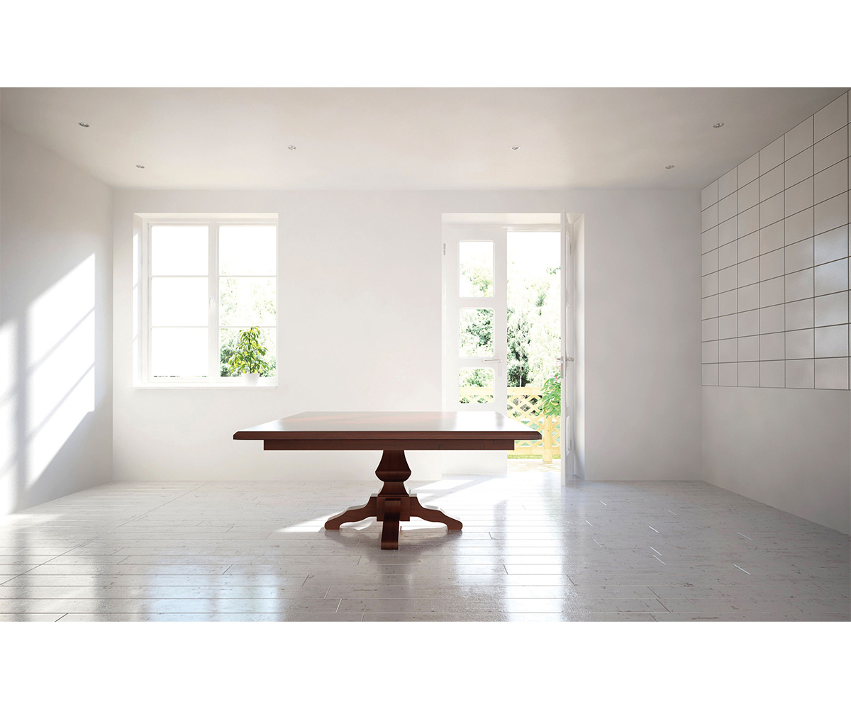 Kingston Single Pedestal Table - Image 2