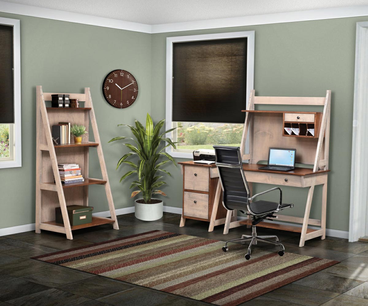 Timberline Desk & Hutch - Image 3