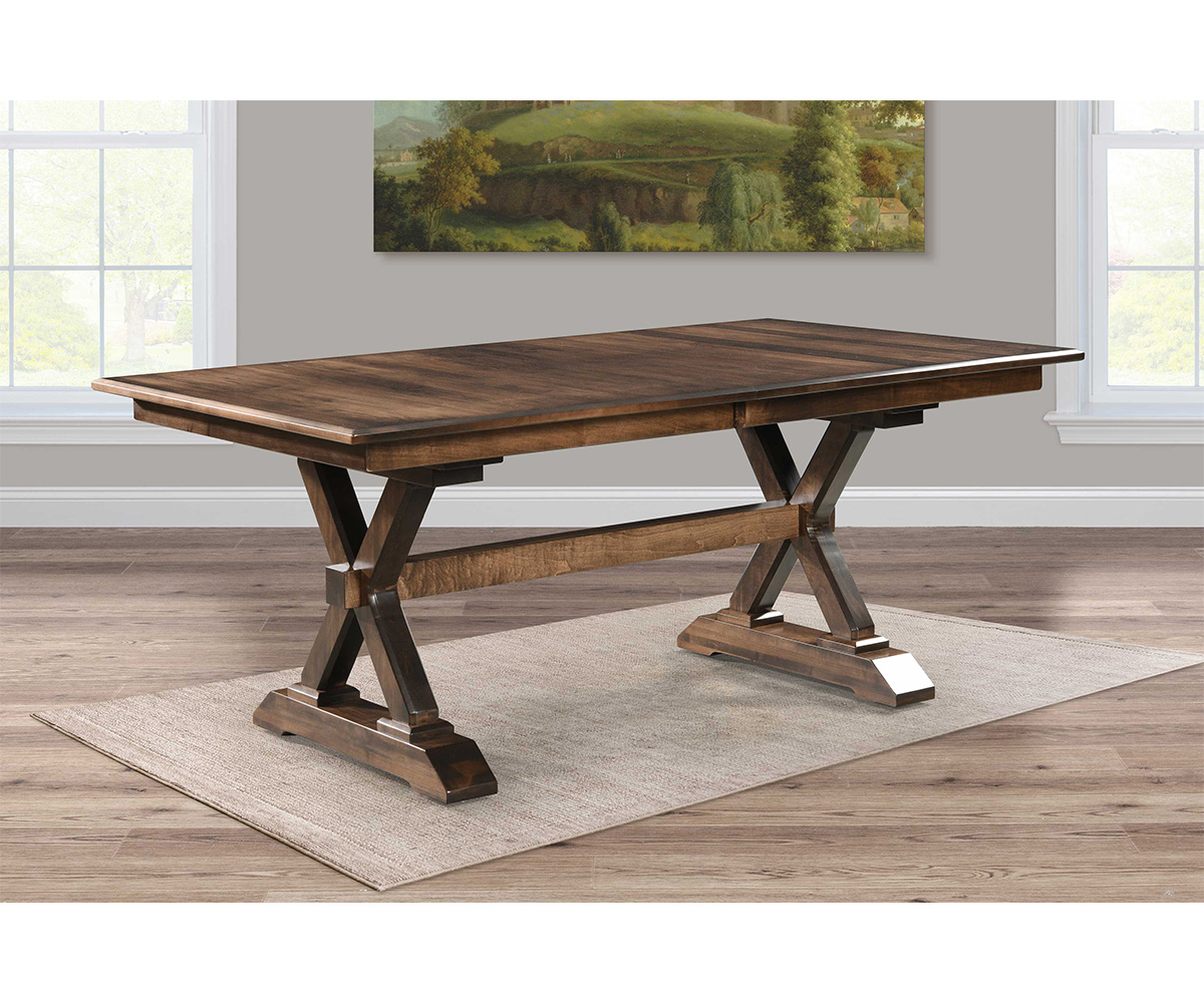 York Double Pedestal Table - Image 2