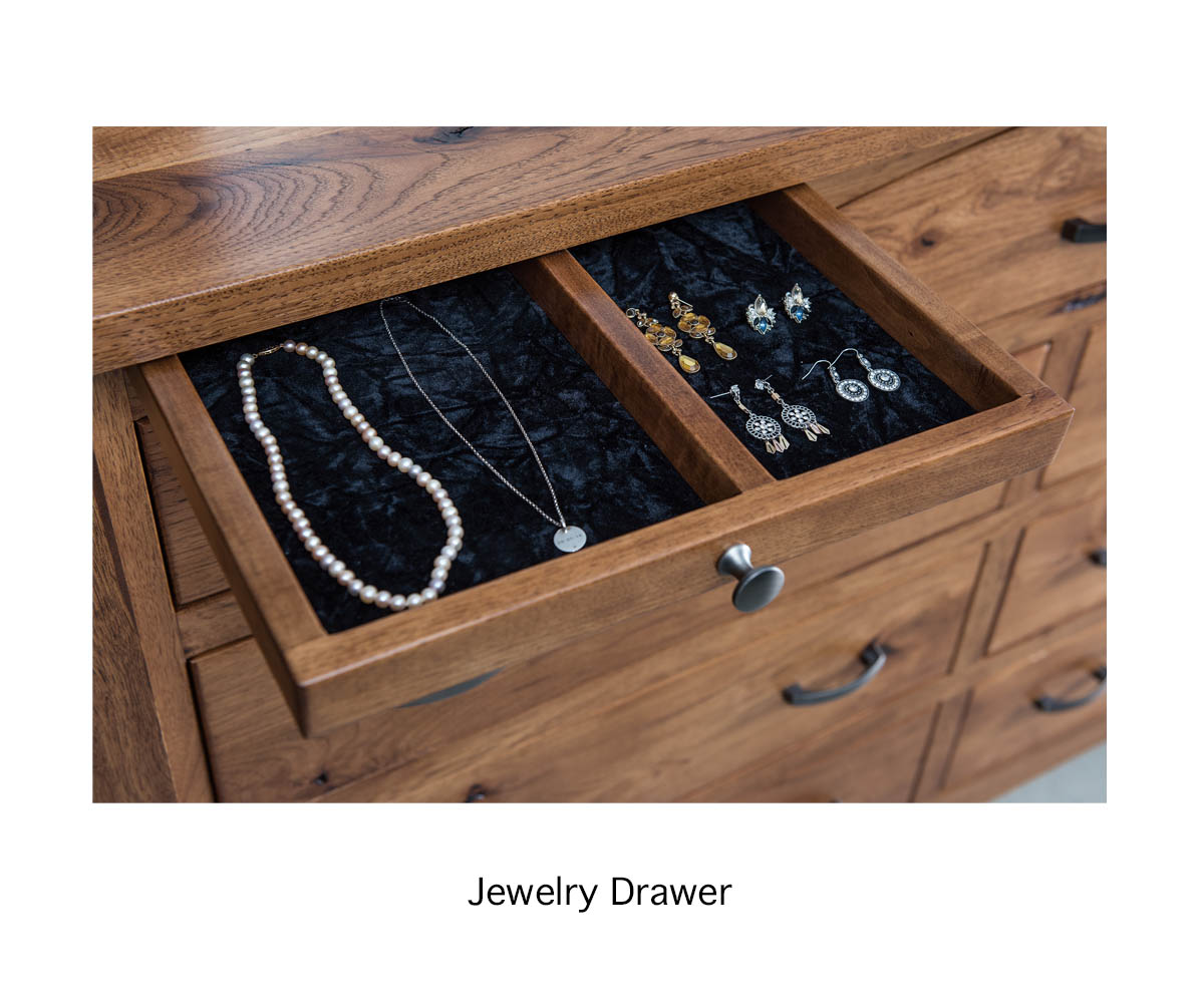 Finland 7 Drawer Dresser With Jewelry Drawer - Image 2