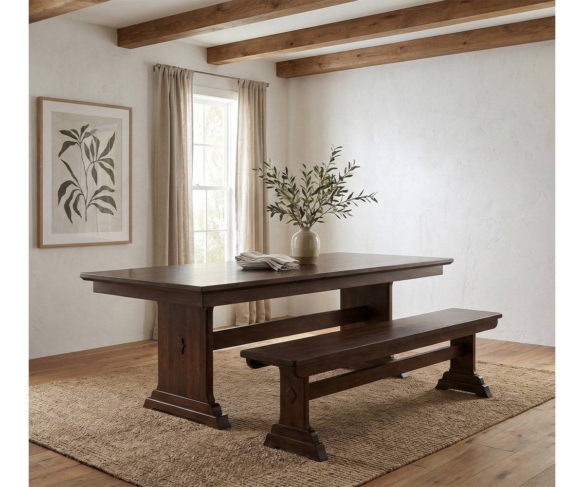 Hoover Double Pedestal Table - Image 2