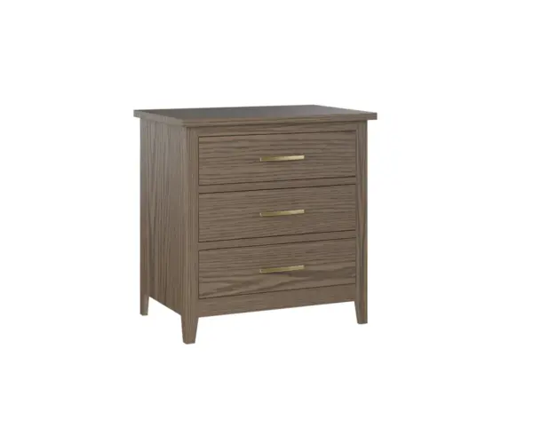 Lakeside 3 Drawer Bedside Chest