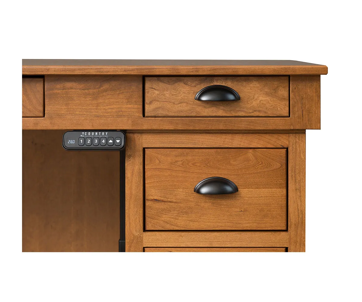 Mission Executive Lift Desk - Image 5