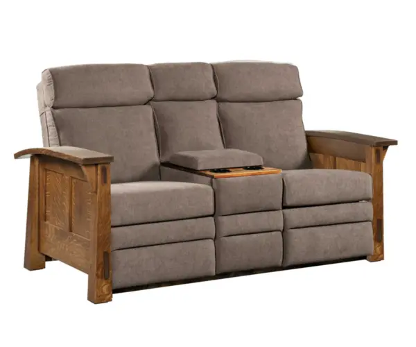 Olde Shaker Center Console Love Seat