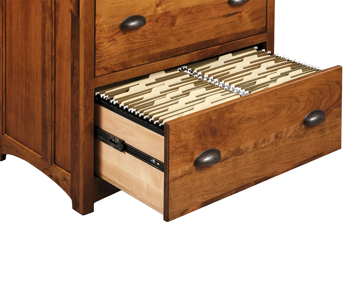 Mission 2 Drawer Lateral File Cabinet - Image 2