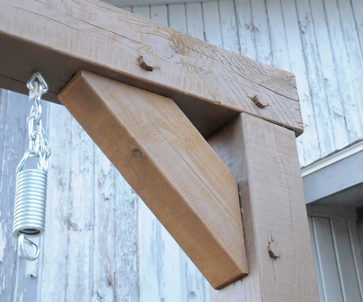 Mortise & Tenon Frame Ruff Swing Frame - Image 2