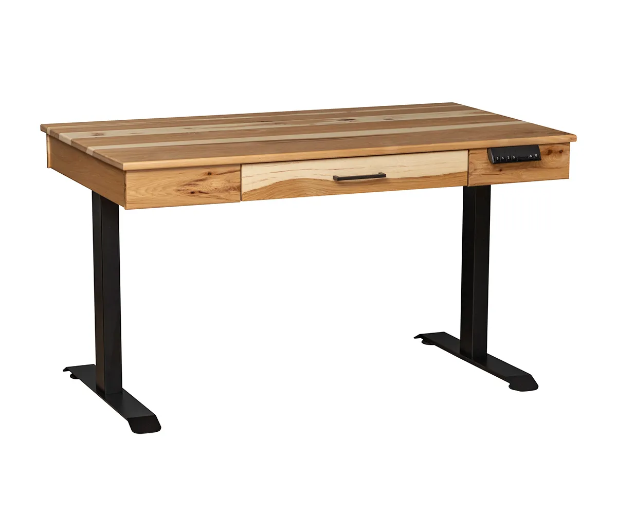 Revive 50" Lift Desk with Keyboard Drawer - Image 2