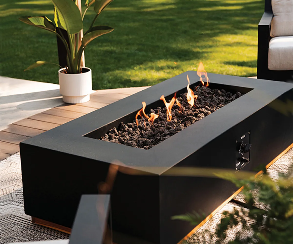 Rectangle Fire Table Collection
