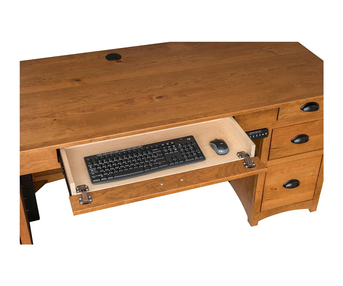 Mission Executive Lift Desk - Image 6