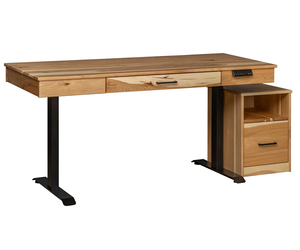 Revive 60" Lift Desk with Keyboard Drawer - Image 2