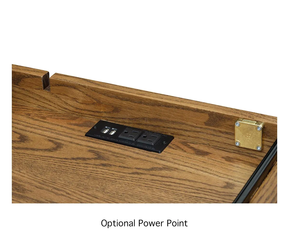Mission 3 Drawer Nightstand with Slideout Top - Image 5
