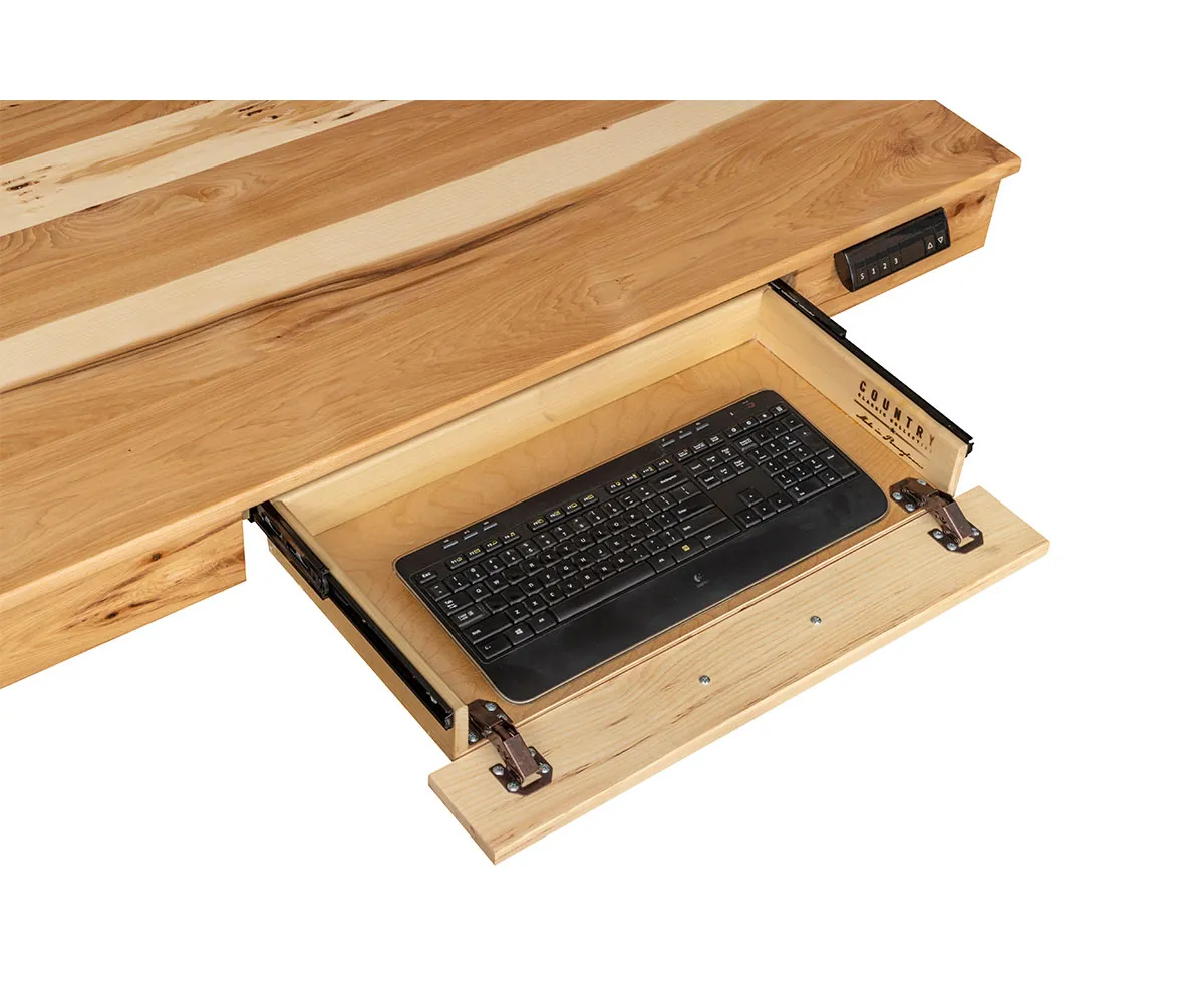 Revive 50" Lift Desk with Keyboard Drawer - Image 5