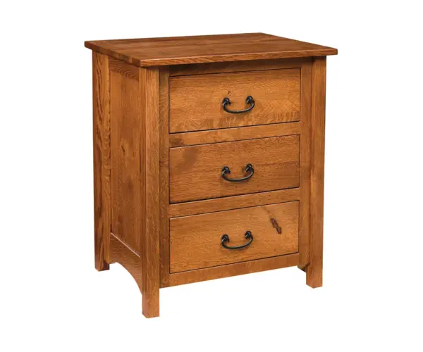 NP Mission Nightstand with Sliding Top
