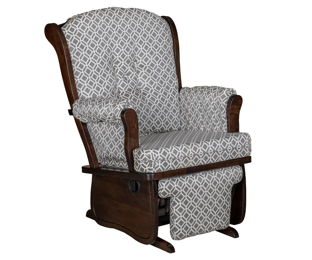 Swanback Regular Glider and Ottoman - Image 3