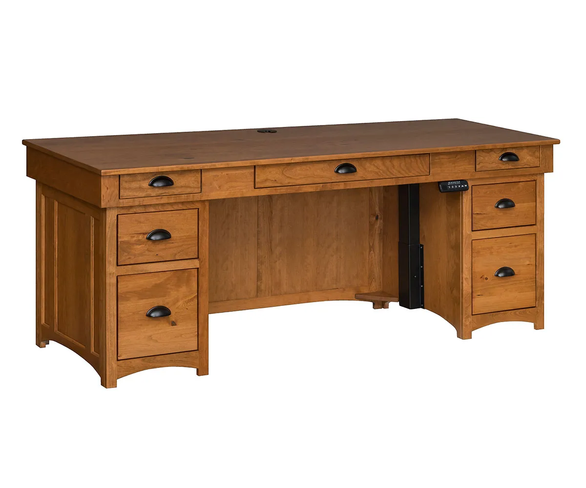Mission Executive Lift Desk - Image 2