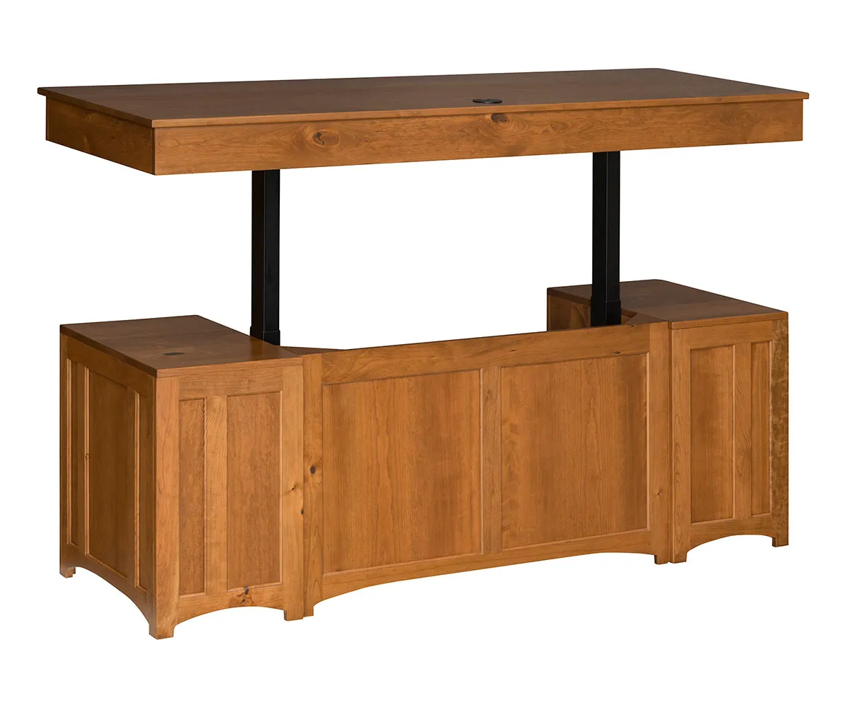 Mission Executive Lift Desk - Image 4