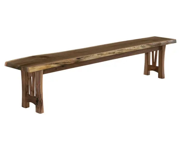 Grand Teton Live Edge Bench