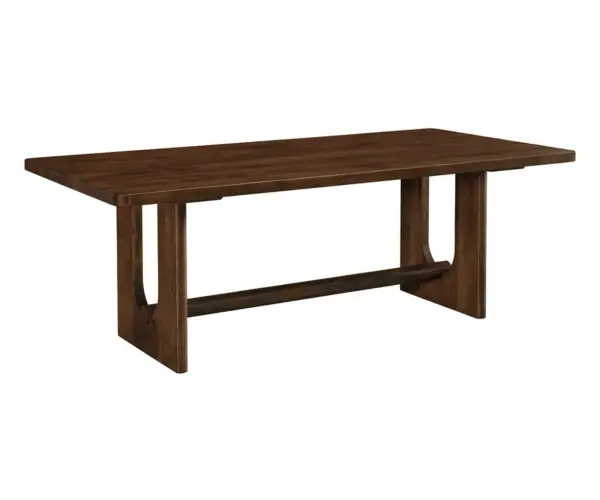 Adobe Double Pedestal Table