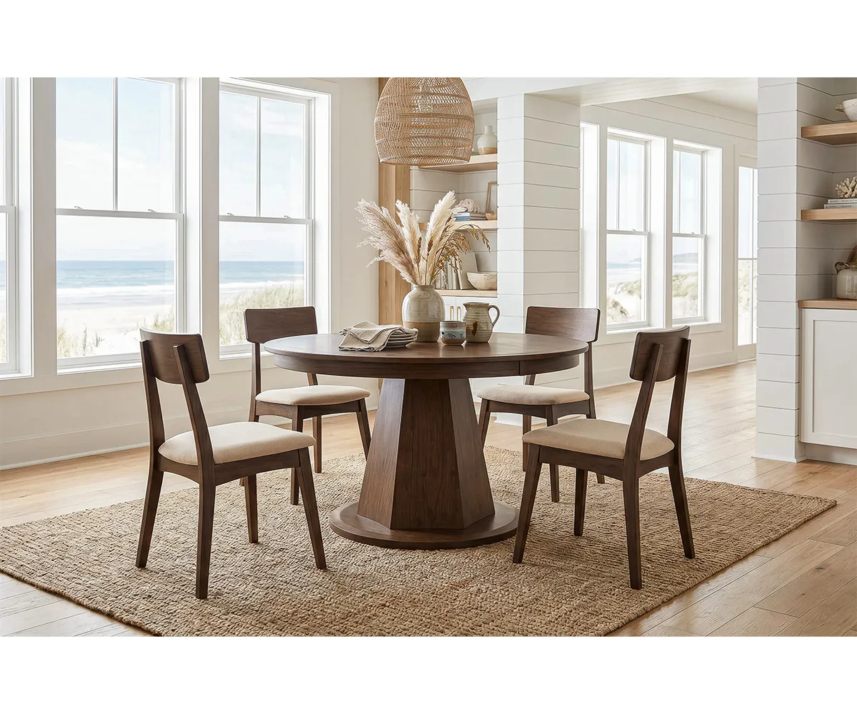 Atlas Single Pedestal Table - Image 2